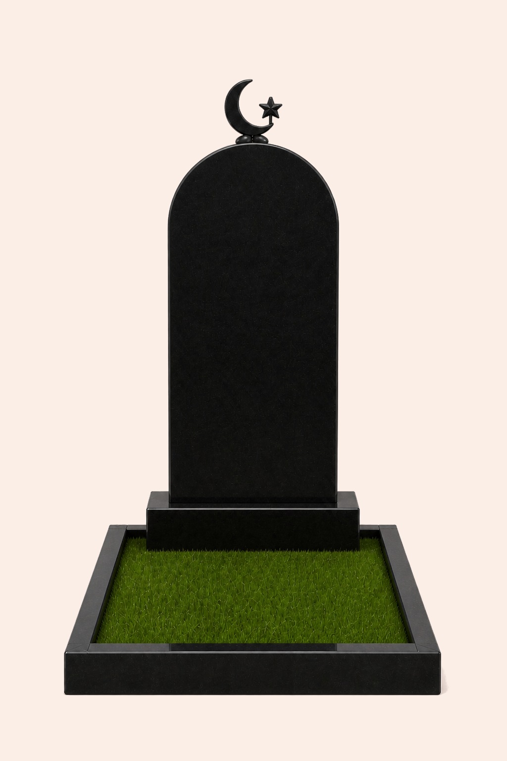 Мусульманский памятник, овал